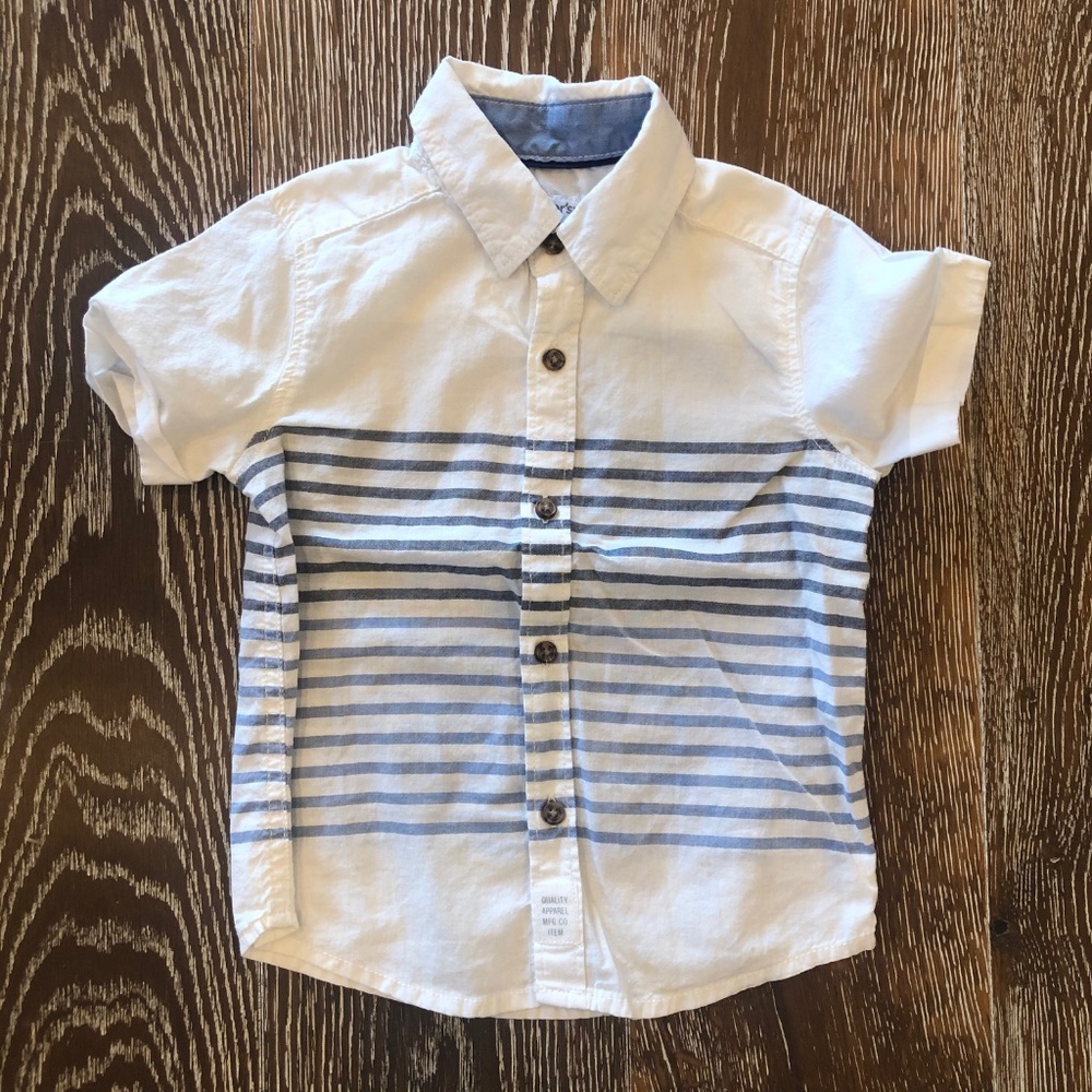 Carter's Short Sleeved Button Up Shirt